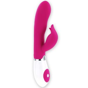 Pretty Love Flirtation Vibrator met Clitoris-Stimulator, 21 cm, lila/wit Pretty Love Flirtation Vibrator met Clitoris-Stimulator, 21 cm, lila/wit - Afbeelding 4