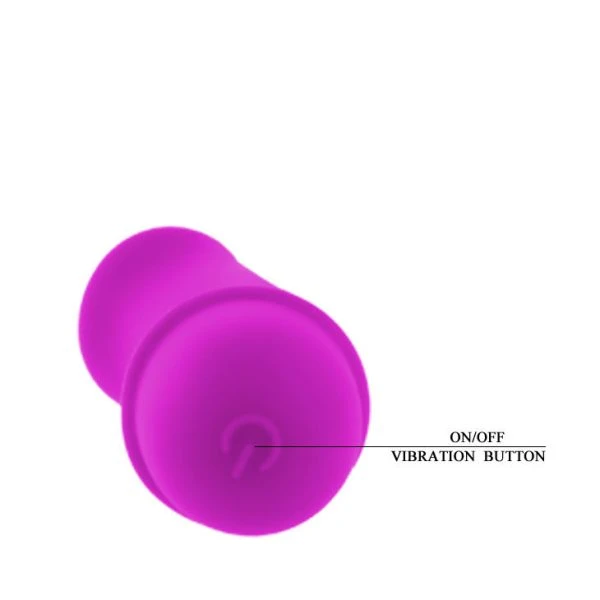 Pretty Love Flirtation Antony Mini-Vibrator aus Silikon, flieder