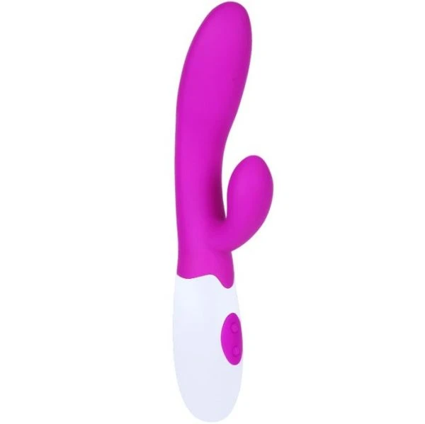 Pretty Love Flirtation Alvis Vibrator met clitorisstimulator, 20 cm