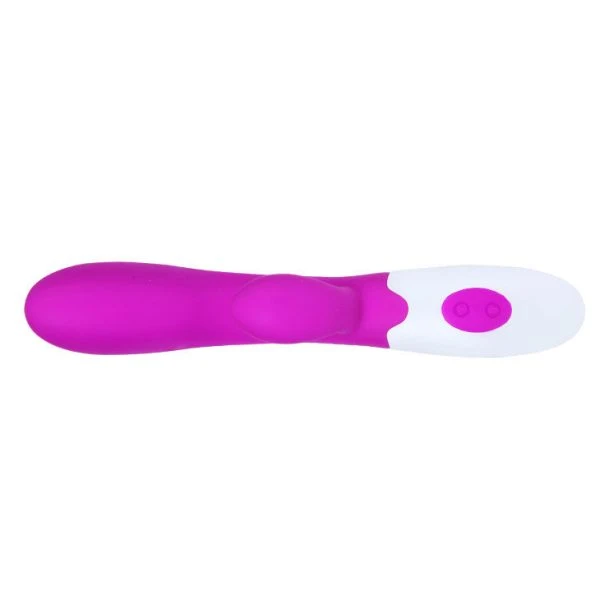 Pretty Love Flirtation Alvis Vibrator met clitorisstimulator, 20 cm
