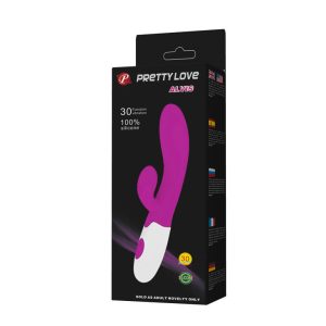 Pretty Love Flirtation Alvis Vibrator met clitorisstimulator, 20 cm Pretty Love Flirtation Alvis Vibrator met clitorisstimulator, 20 cm - Afbeelding 9
