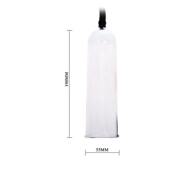 Baile precisiepomp met erectieverbetering, 19 cm lengte Baile precisiepomp met erectieverbetering, 19 cm lengte