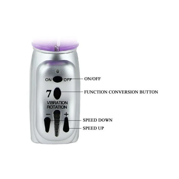 Baile Vlinder-Tulp Rotator Op en Neer Vibrator