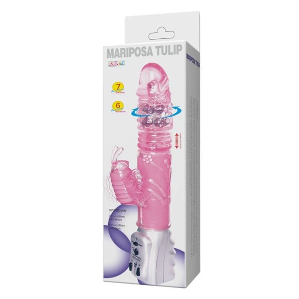 Baile Vlinder-Tulp Rotator Op en Neer Vibrator