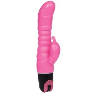 Baile Rosa Vibrator 22,5 cm met Clitoris-Stimulator