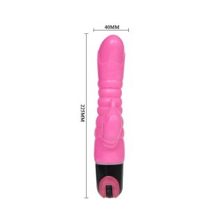 Baile Rosa Vibrator 22,5 cm met Clitoris-Stimulator Baile Rosa Vibrator 22,5 cm met Clitoris-Stimulator - Afbeelding 5