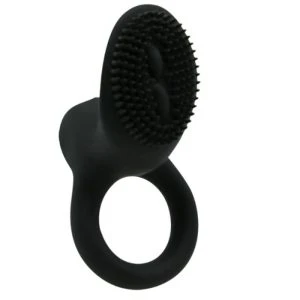 Pretty Love Cobra Vibratorring aus Silikon zwart