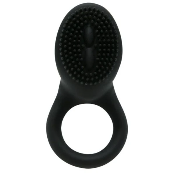 Pretty Love Cobra Vibratorring aus Silikon zwart