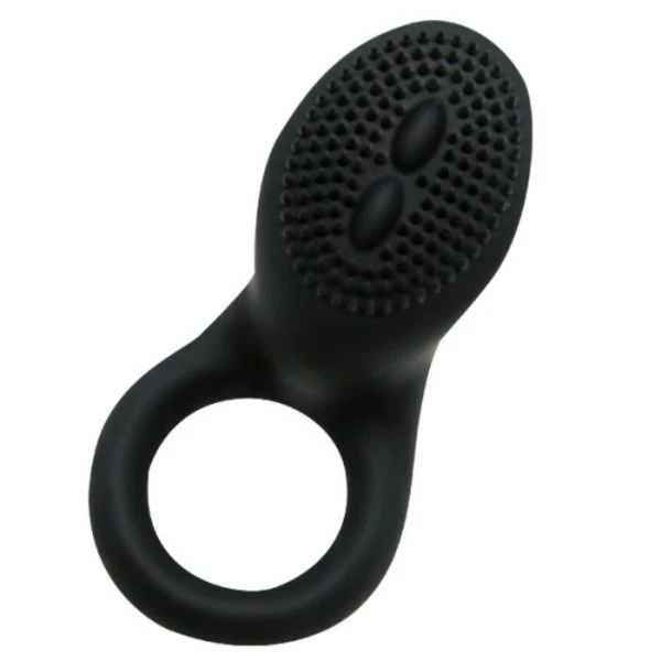 Pretty Love Cobra Vibratorring aus Silikon zwart