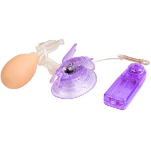 Baile opgelegvibrator vlinder met trilling paars Baile opgelegvibrator vlinder met trilling paars - Afbeelding 1