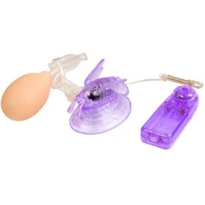 Baile opgelegvibrator vlinder met trilling paars