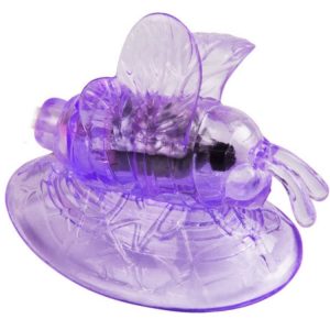 Baile opgelegvibrator vlinder met trilling paars Baile opgelegvibrator vlinder met trilling paars - Afbeelding 2