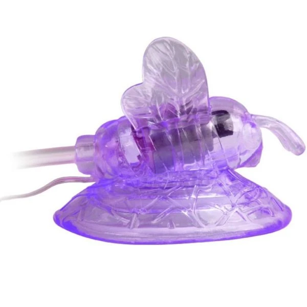 Baile opgelegvibrator vlinder met trilling paars Baile opgelegvibrator vlinder met trilling paars