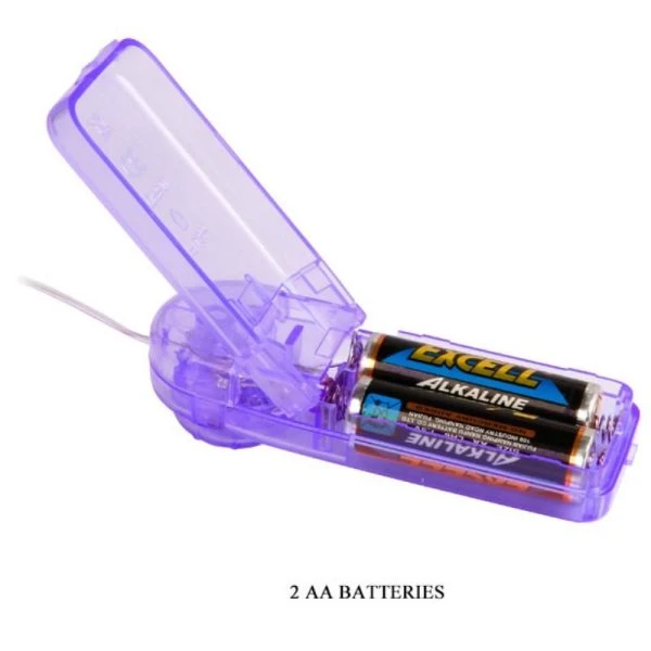 Baile opgelegvibrator vlinder met trilling paars Baile opgelegvibrator vlinder met trilling paars