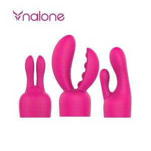 Nalone Bunny Elektro- en Rock-stimulerende kop van siliconen Nalone Bunny Elektro- en Rock-stimulerende kop van siliconen - Afbeelding 2