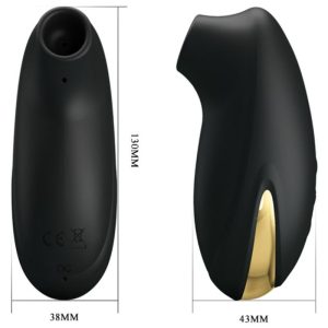Pretty Love Smarter Otis zuigstimulator met 7 standen, zwart-goud Pretty Love Smarter Otis zuigstimulator met 7 standen, zwart-goud - Afbeelding 7