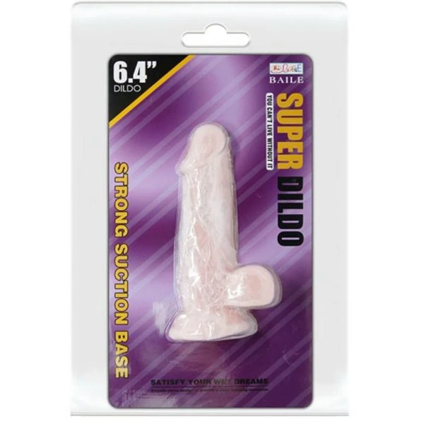 Baile Realistische Dildo met Zuignap en Ballen, TPR