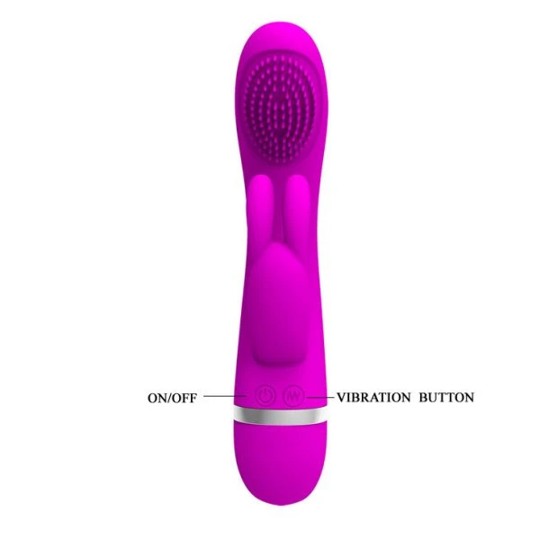 Pretty Love Mini-Vibrator Arvin mit 30 Modi, Silikon