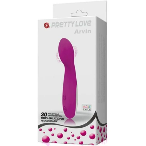 Pretty Love Mini-Vibrator Arvin mit 30 Modi, Silikon