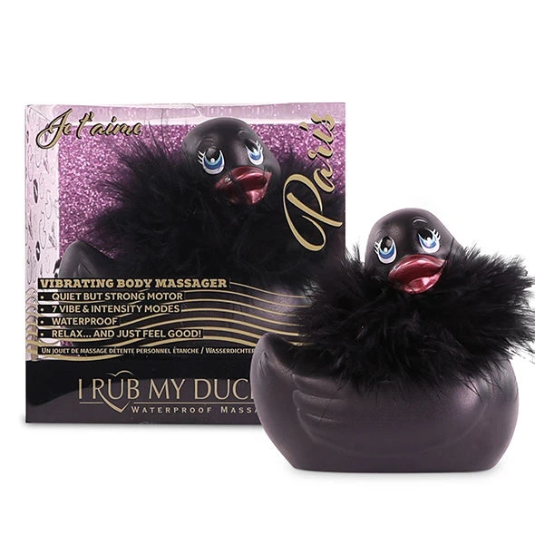 img_72863_f4f62effce2f7daef53af7600a667a20_1.jpg BIG Tease Toys I Rub My Duckie 2.0 Opgelegde Vibrator Parijs zwart met Swarovski-kristal