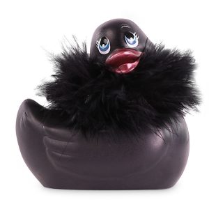 BIG Tease Toys I Rub My Duckie 2.0 Opgelegde Vibrator Parijs zwart met Swarovski-kristal BIG Tease Toys I Rub My Duckie 2.0 Opgelegde Vibrator Parijs zwart met Swarovski-kristal - Afbeelding 2