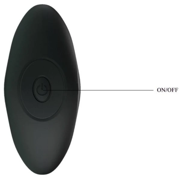 Pretty Love Anaalvibrator Plug van medisch siliconen met 12 functies