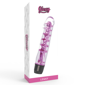 Glossy Lenny Vibrator Roze – Ergonomische Jelly-vibrator Glossy Lenny Vibrator Roze – Ergonomische Jelly-vibrator - Afbeelding 4