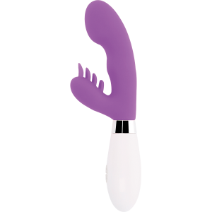 Glossy Konijnenvibrator Elvis met clitorisstimulator, paars Glossy Konijnenvibrator Elvis met clitorisstimulator, paars - Afbeelding 3