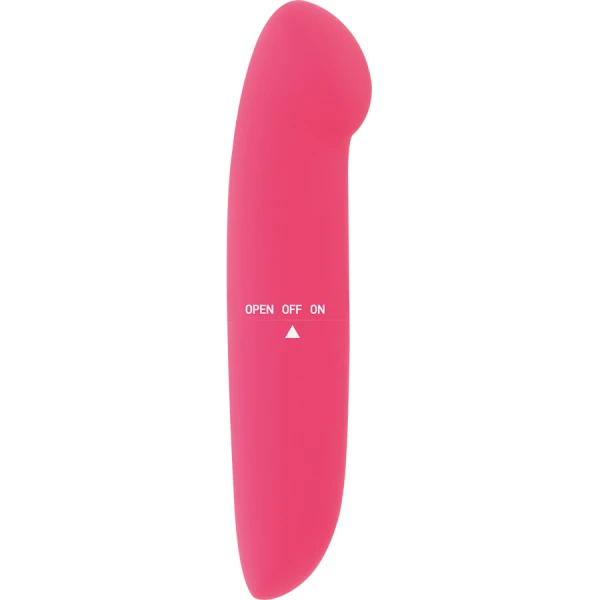 Glossy Phil Vibrator Rosa – Mini-vibrator voor onderweg