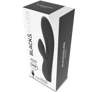 Black&silver Kaultz Touch Control Vibrator mit Klitorisreizer Black&silver Kaultz Touch Control Vibrator mit Klitorisreizer – Bild 10