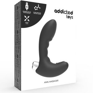 Addicted Toys Prostaat Vibrator Oplaadbaar met 10 Modi Zwart Addicted Toys Prostaat Vibrator Oplaadbaar met 10 Modi Zwart - Afbeelding 6
