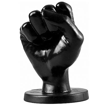 All Black Faust-Anaalplug 14 x 10 cm