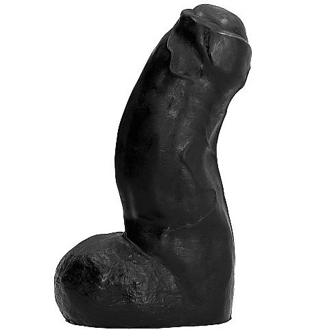 All Black Realistische siliconen dildo zwart All Black Realistische siliconen dildo zwart