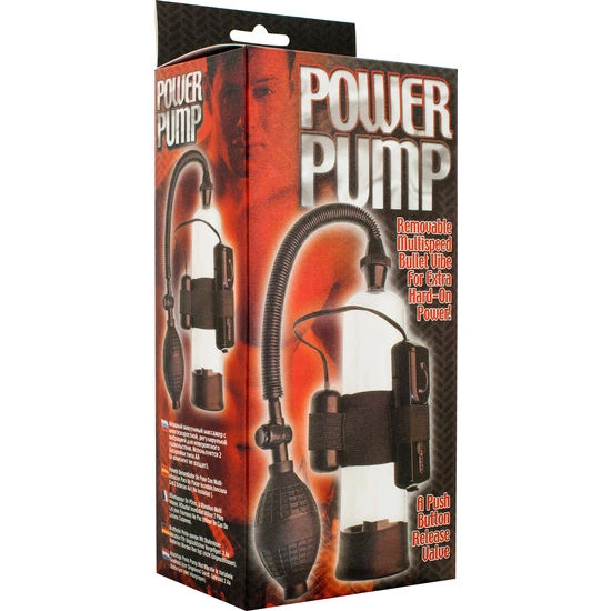 Seven Creations Penispomp met Vibrator, 20 cm x 7 cm