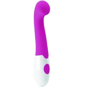 Pretty Love Flirtation Charles Vibrator van siliconen, 18 cm, lila-wit Pretty Love Flirtation Charles Vibrator van siliconen, 18 cm, lila-wit - Afbeelding 11