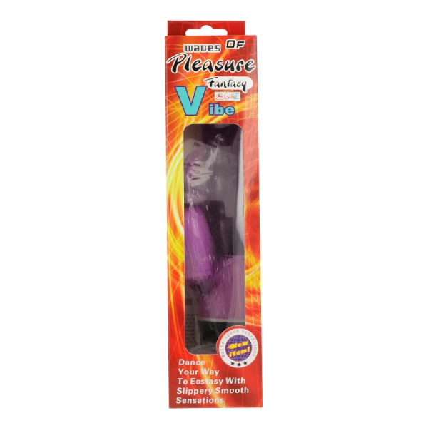 Baile Waves of Pleasure Fantasy Vibrator met Clitorisstimulator 23 cm