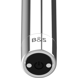 Black&silver Kailan 2 Zilveren Vibrator met Magnetische Bal Black&silver Kailan 2 Zilveren Vibrator met Magnetische Bal - Afbeelding 3