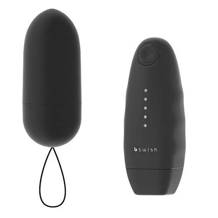 B Swish Bnaughty Classic Unleashed Kugelvibrator mit Fernbedienung schwarz B Swish Bnaughty Classic Unleashed Kugelvibrator mit Fernbedienung schwarz