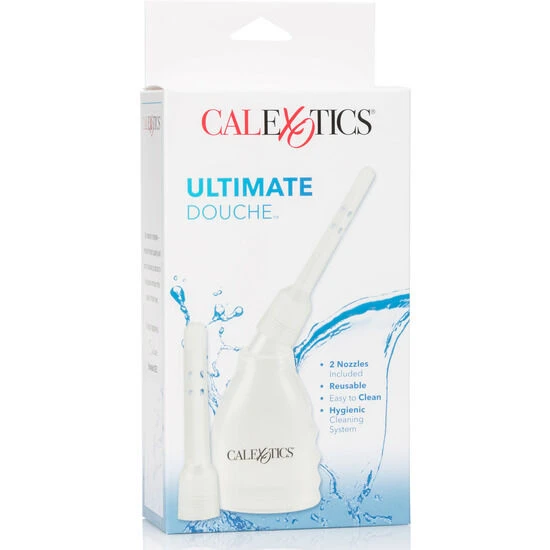 Calexotics Ultimate Douche Analdouche met twee opzetstukken