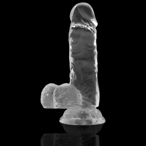 X Ray Klare Dildo met Ballen transparant 11 cm X Ray Klare Dildo met Ballen transparant 11 cm - Afbeelding 6