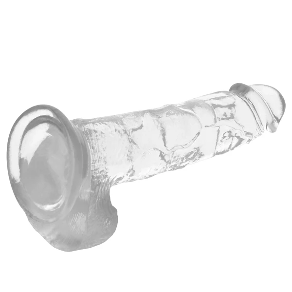 X Ray Dildo heldere haan met ballen 22 cm x 4,6 cm X Ray Dildo heldere haan met ballen 22 cm x 4,6 cm