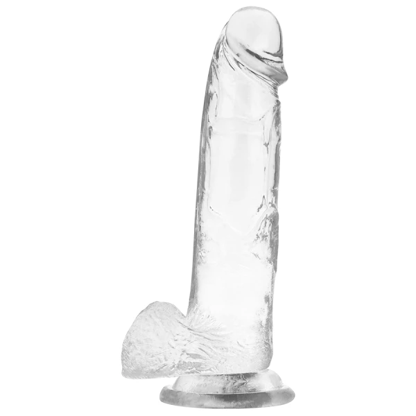 X Ray Dildo heldere haan met ballen 22 cm x 4,6 cm X Ray Dildo heldere haan met ballen 22 cm x 4,6 cm