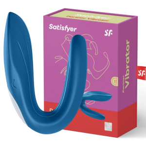 Satisfyer Partnervibrator Whale met clitoris- en G-puntstimulatie Satisfyer Partnervibrator Whale met clitoris- en G-puntstimulatie - Afbeelding 2