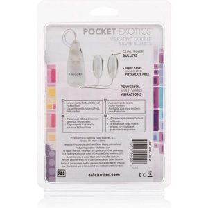 Calexotics Trillende Balletjes Zilver DUO Opgelegde Vibrator Calexotics Trillende Balletjes Zilver DUO Opgelegde Vibrator - Afbeelding 4