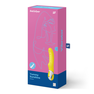 Satisfyer Vibe Yummy Sunshine Vibrator met G-puntstimulatie, geel Satisfyer Vibe Yummy Sunshine Vibrator met G-puntstimulatie, geel - Afbeelding 2