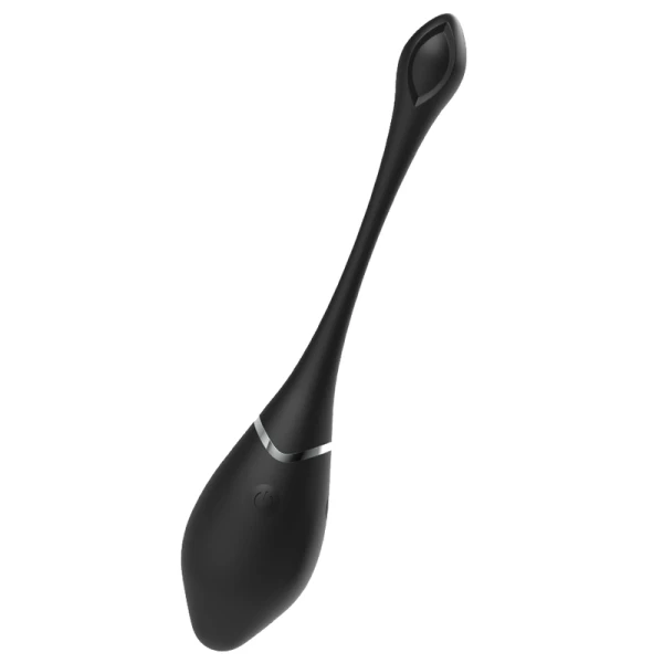 Black&silver Jenell oplaadbaar vibrerend ei met afstandsbediening Black&silver Jenell oplaadbaar vibrerend ei met afstandsbediening