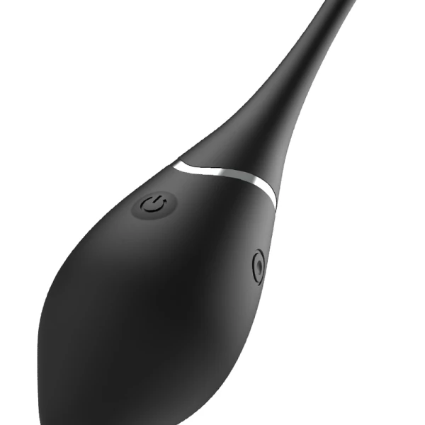 Black&silver Jenell oplaadbaar vibrerend ei met afstandsbediening Black&silver Jenell oplaadbaar vibrerend ei met afstandsbediening