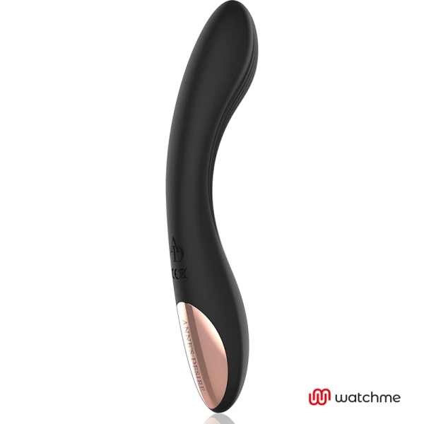 Anne´s Desire Watchme Curve Vibrator met afstandsbediening en smartwatch-technologie Zwart
