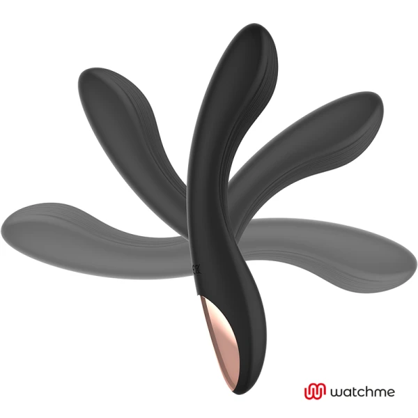 Anne´s Desire Watchme Curve Vibrator met afstandsbediening en smartwatch-technologie Zwart