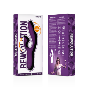 Rewolution Rewofun Flexibele Vibrator met Konijn en Dubbele Motor Rewolution Rewofun Flexibele Vibrator met Konijn en Dubbele Motor - Afbeelding 7